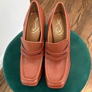 Sam Edelman Brown Leather Loafers